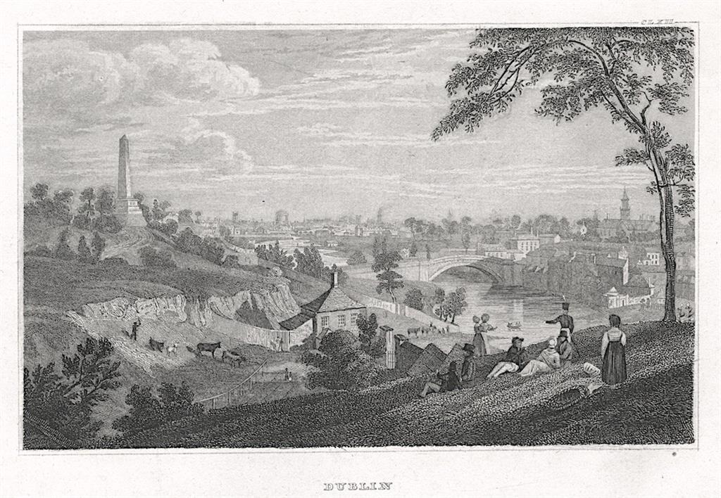 Dublin, Meyer, oceloryt, 1850