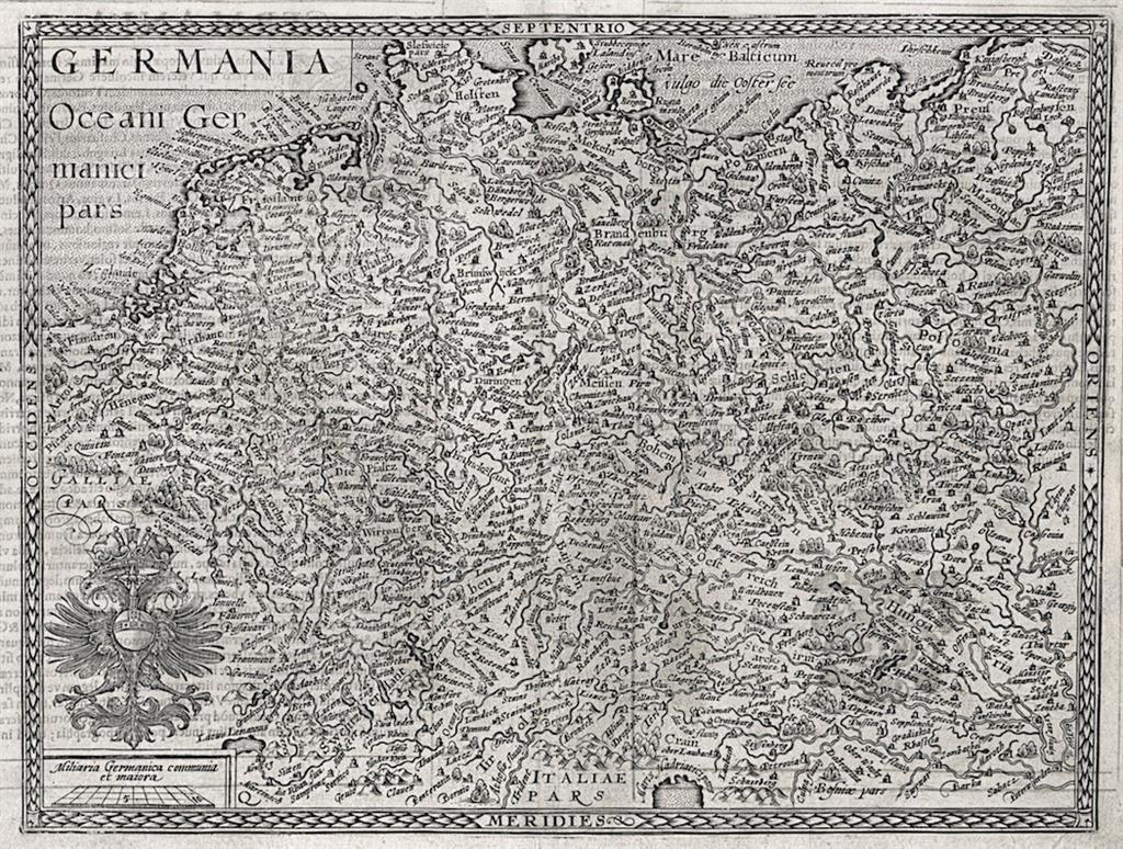 Bussemacher, Germania, mědiryt, 1596