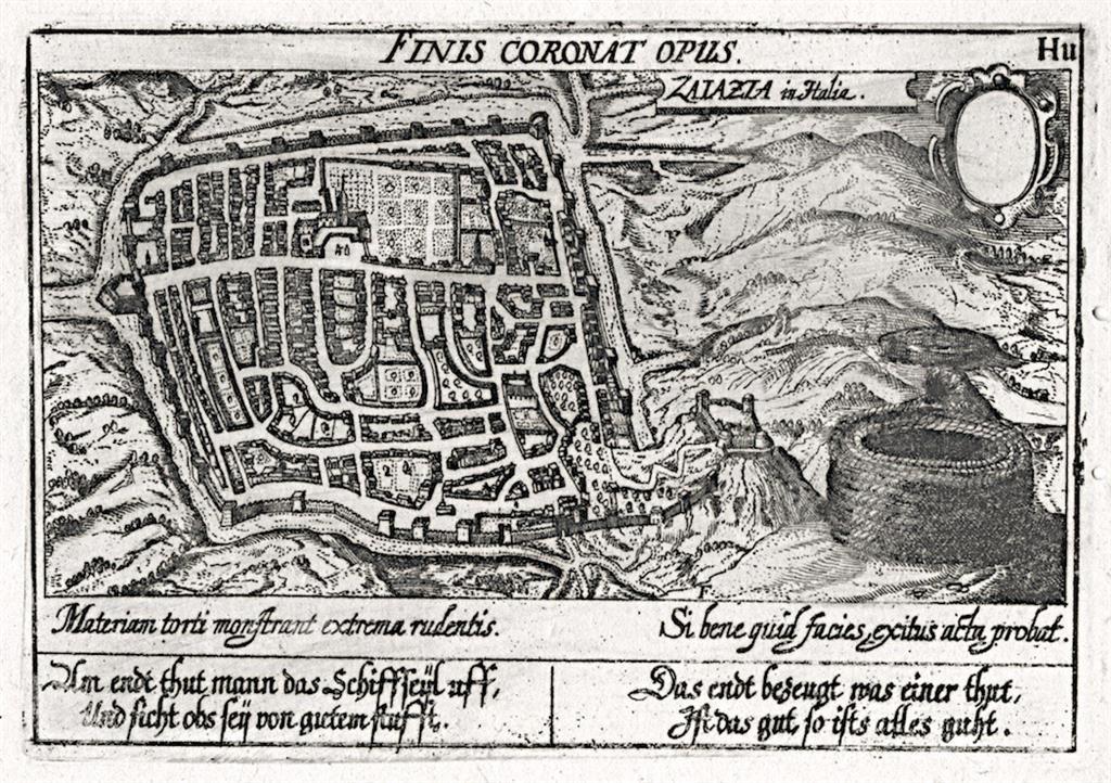 Zalazia, Meissner, mědiryt, 1678