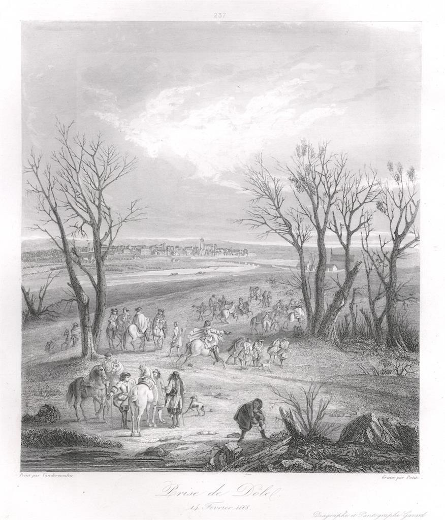Dole bitva, oceloryt , (1840)
