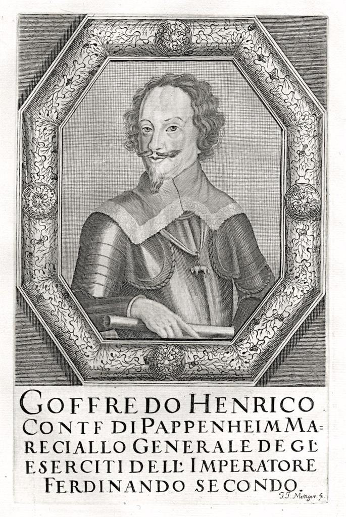 Pappenhein, Prioratus, mědiryt, 1672