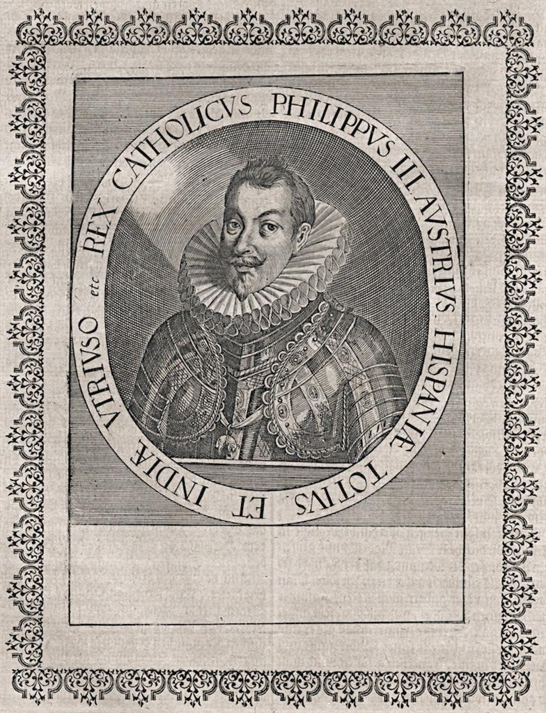 Filip III. Španělský, mědiryt (1650)