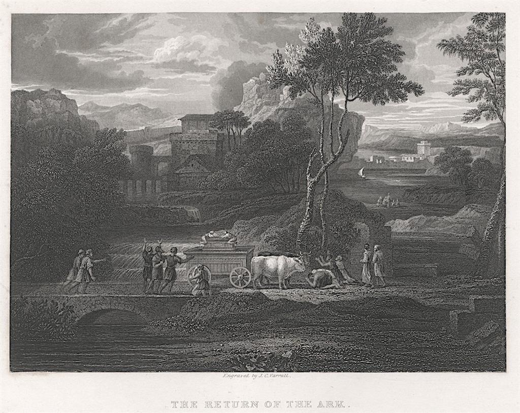 Archa podle Bourdona, oceloryt, (1860)