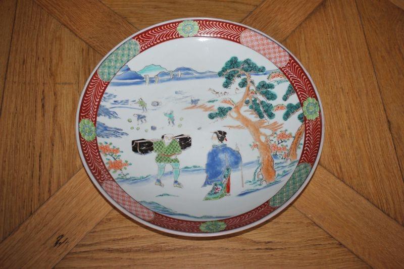 Starý Talíř - IMARI Japonsko ( Značený ) č.35a
