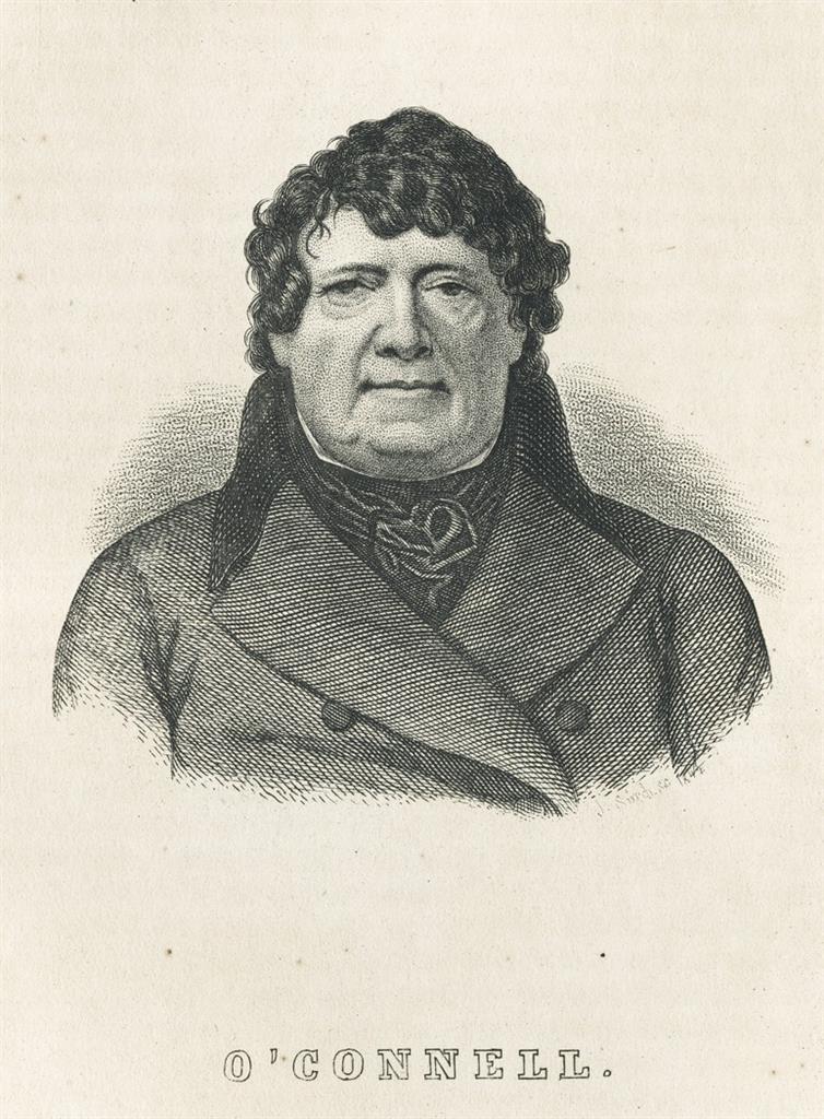 Daniel O'Connell, oceloryt, 1836