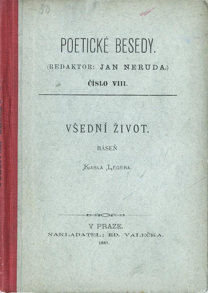 Leger K.: Všení život, Báseň, Praha, 1884