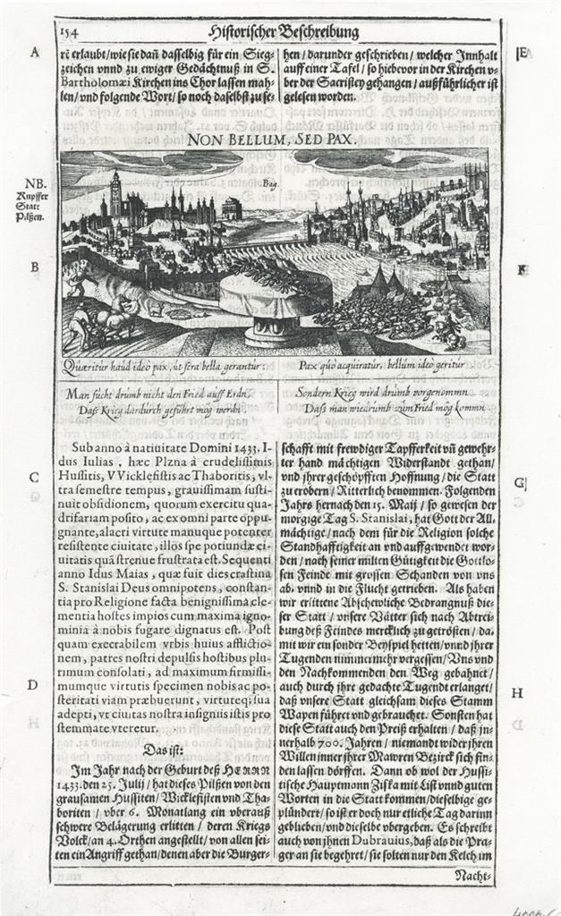 Prag, Meissner, mědiryt, 1627