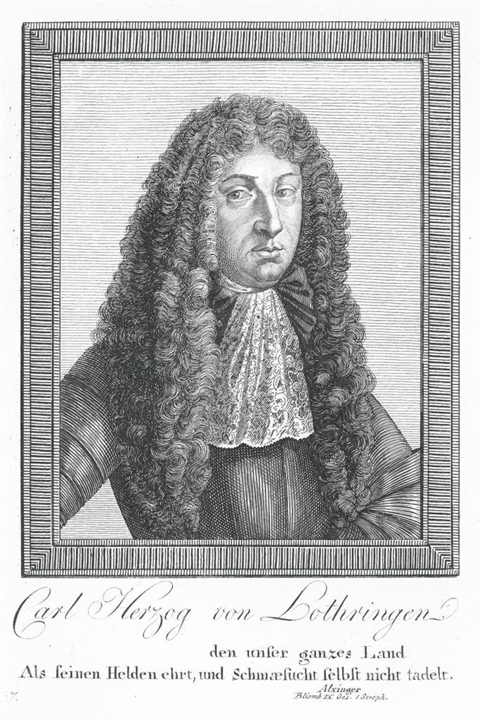 Karl V. (Lothringen), mědiryt, (1820)