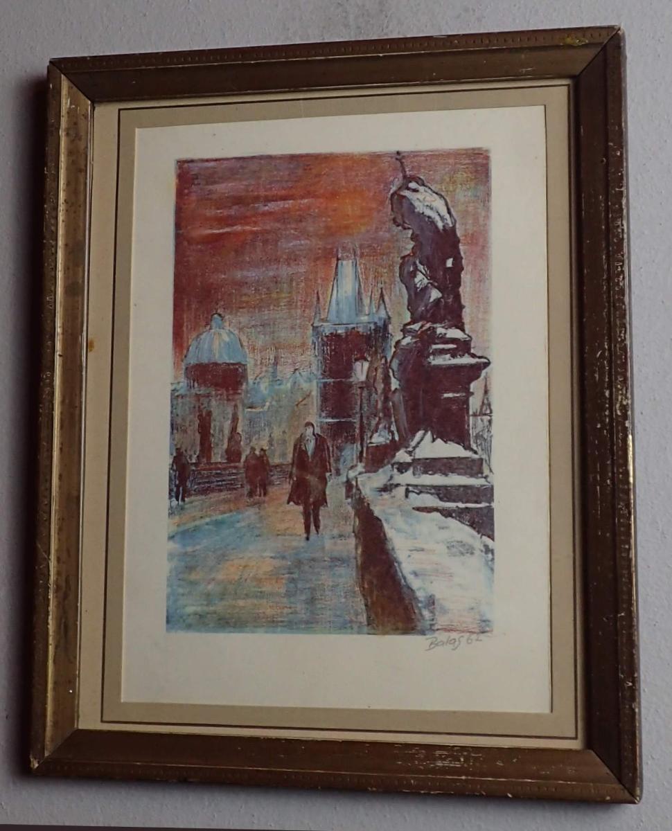 PRAHA KARLŮV MOST - ZDENĚK BALAŠ