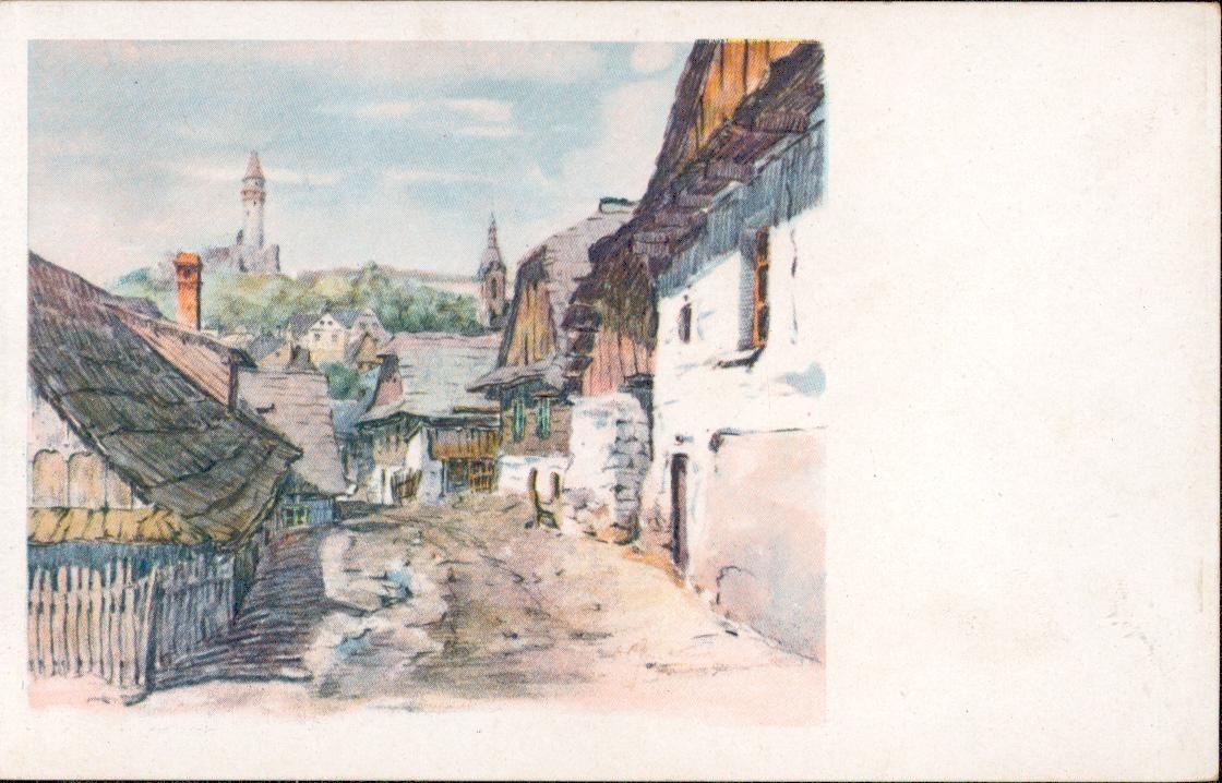 10D15862 J. Klevar : Štramberk - Štramberská ulička