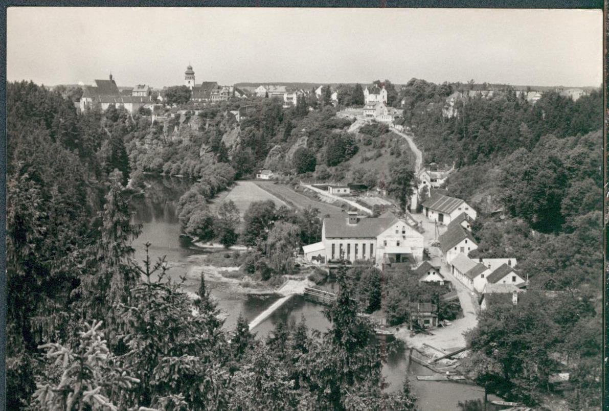 11D8221 Bechyně, řeka Lužnice