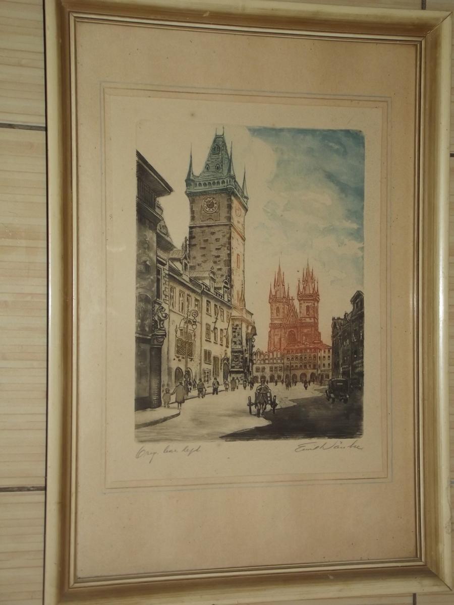 Emil Wänke, Staroměstské náměstí