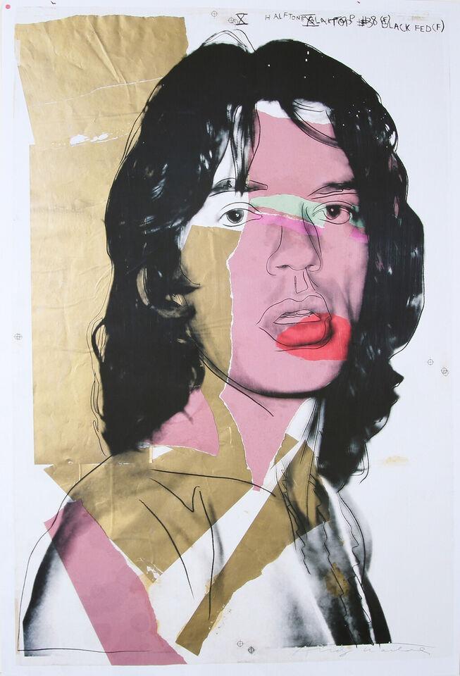 Andy Warhol - Mick Jagger