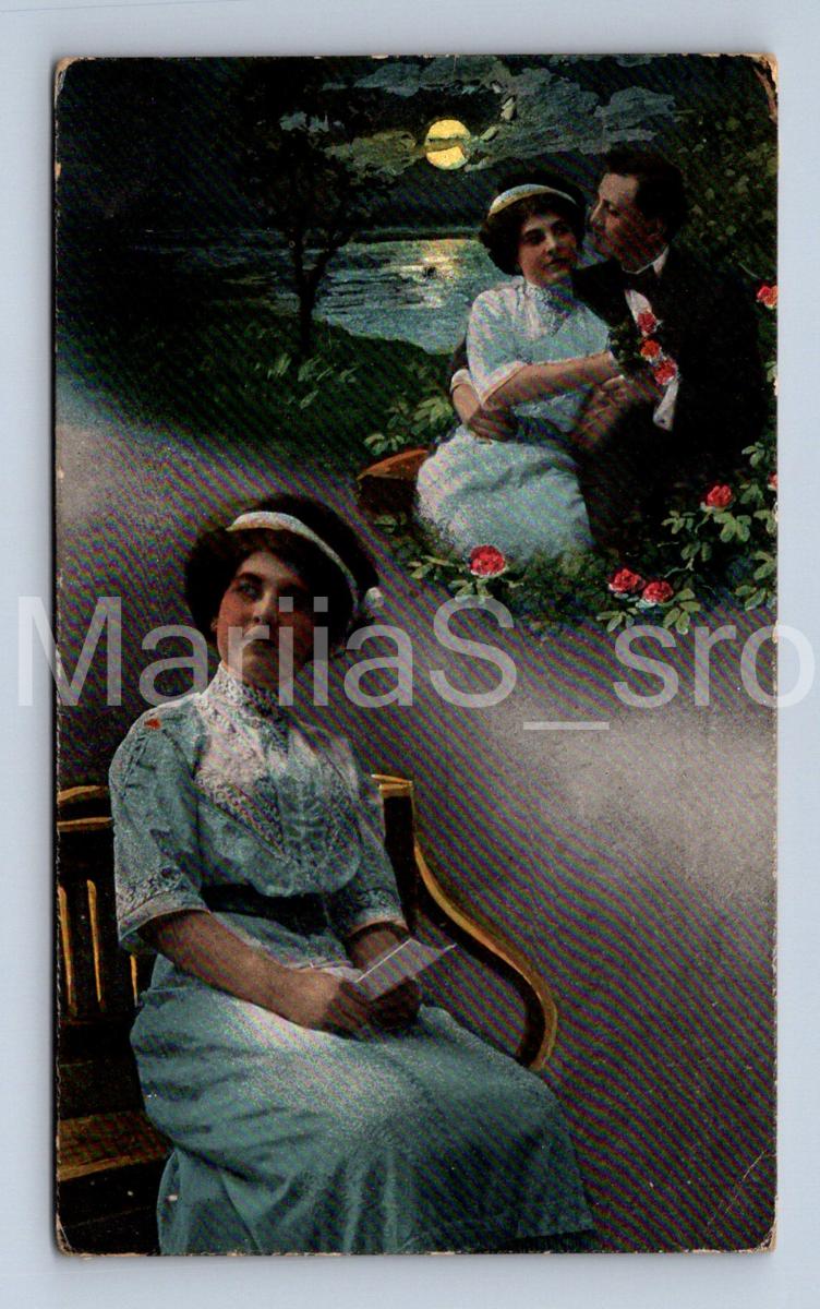 Pohlednice MUŽ SE ŽENOU (ST22273)