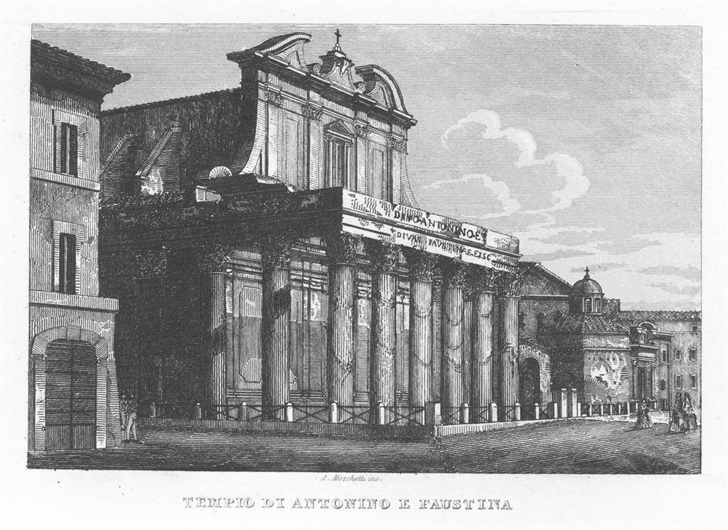 Roma Antonio e Faustina, oceloryt, 1840