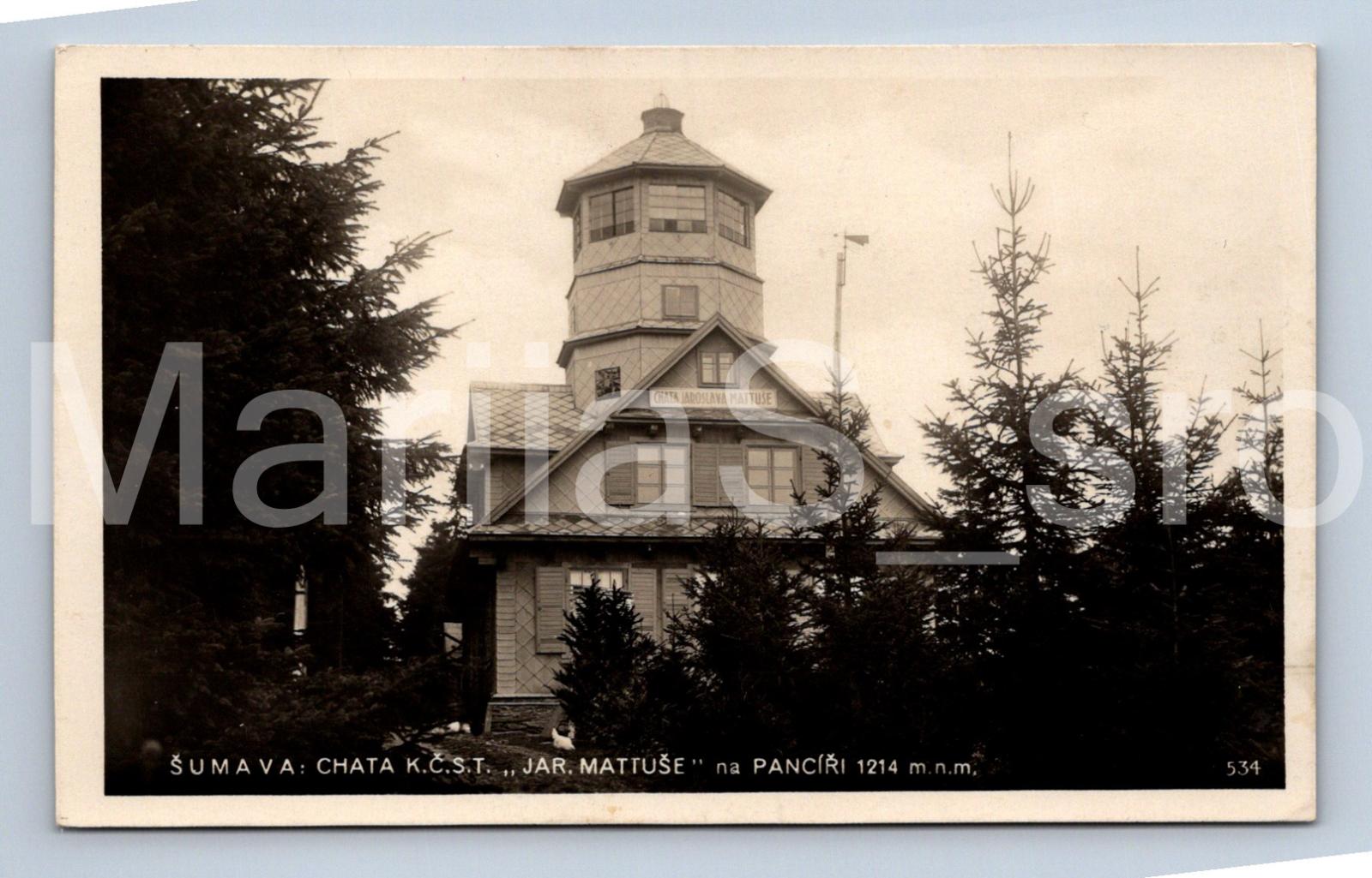 Pohlednice ŠUMAVA CHATA K.Č.S.T (ST26560)