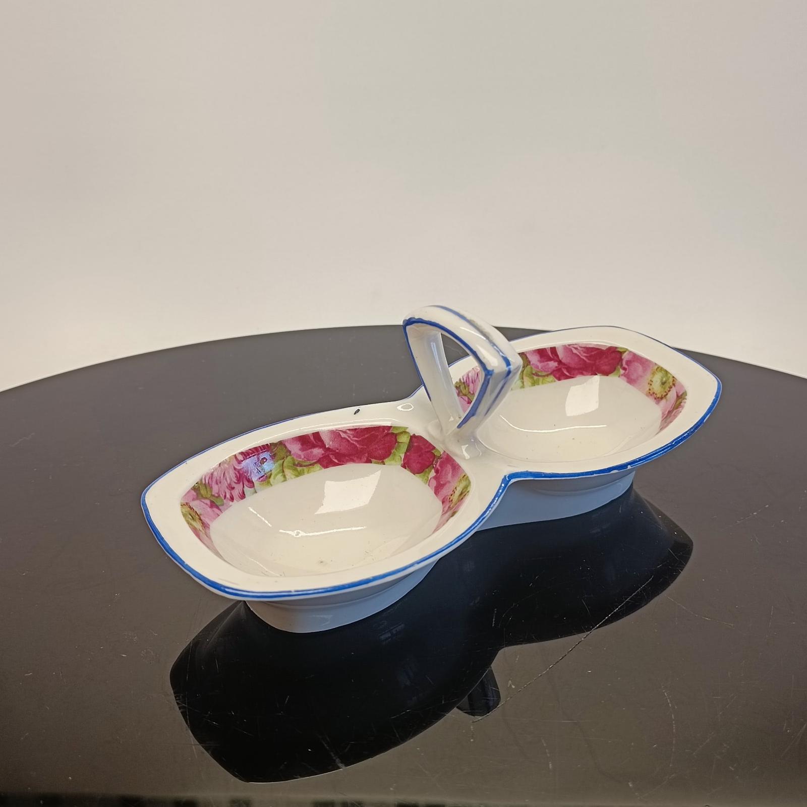 Stará porcelánová slánka, značeno