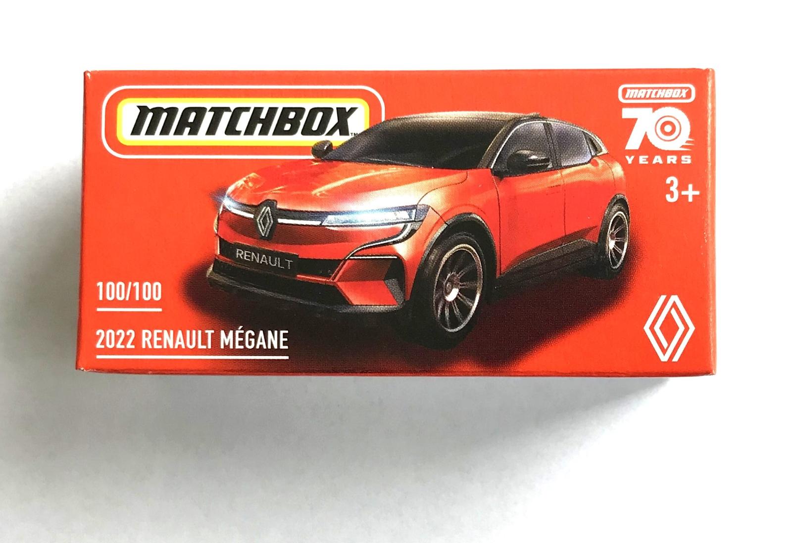 MATCHBOX 2022 Renault Mégane 100/100