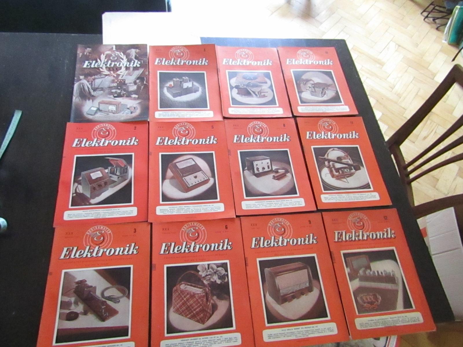 Časopisy Elektronik 1951