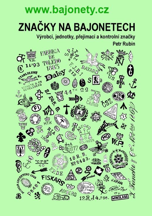 Kniha "Značky na bajonetech" bodák / bajonet
