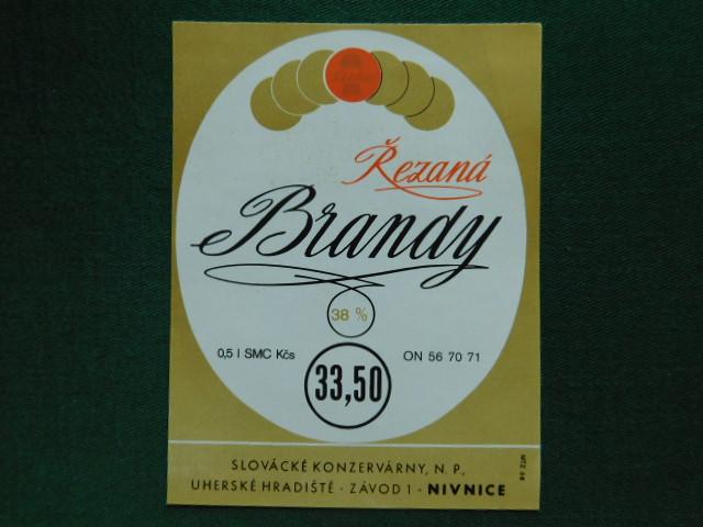 Etiketa - Brandy - Uherské Hradiště - Nivnice