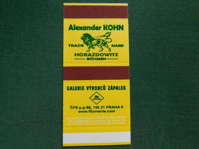 Přířez - Horazdowitz - Horažďovice - Alexander Kohn