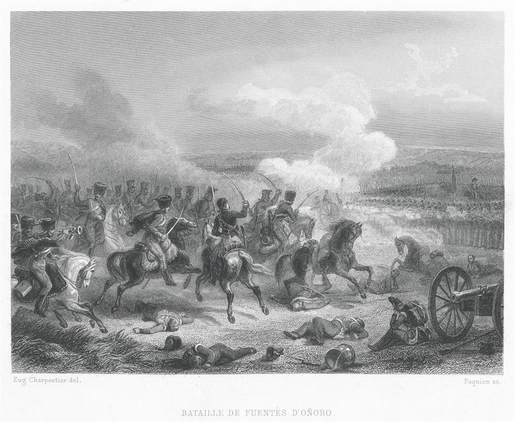 Napoleon Fuentes de Oñoro, oceloryt, (1840)