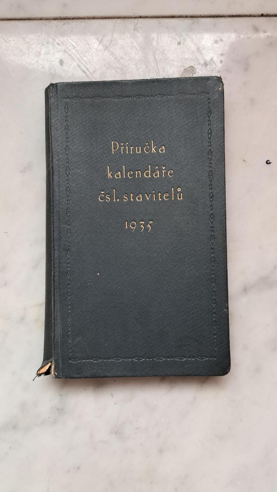 Příručka kalendáře čsl. stavitelů, 1934
