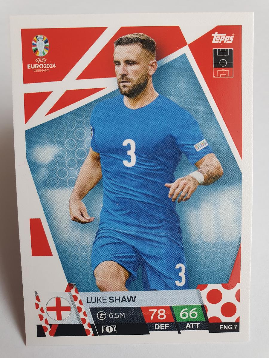 Luke Shaw EURO 2024 ENG 7 Anglie