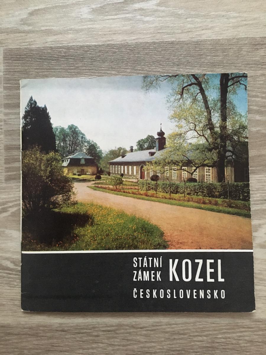 Prospekt zámek Kozel retro