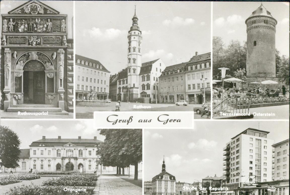 14D607 NĚMECKO DEUTSCHLAND - GERA