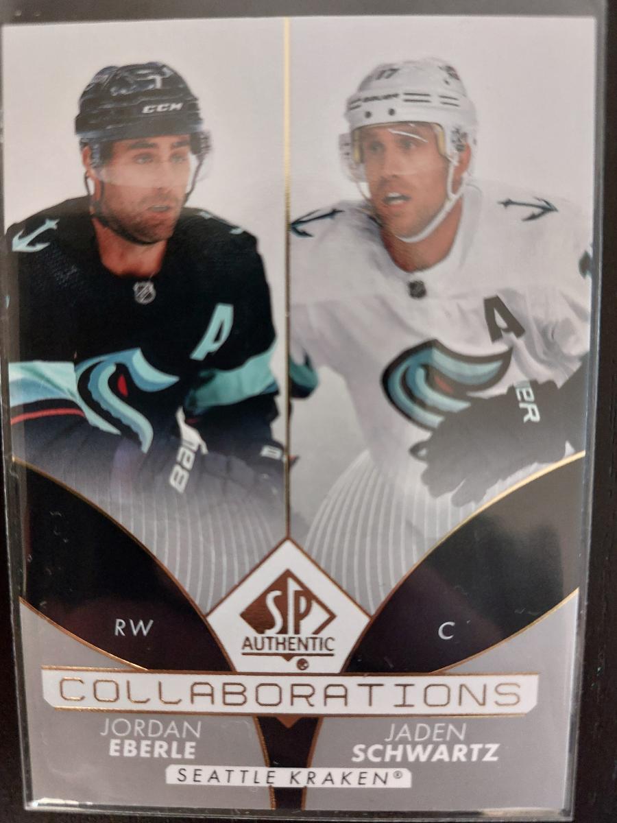 Jordan EBERLE/Jaden SCHWARTZ UD SP Authentic 22/23 Collaborations#C-25