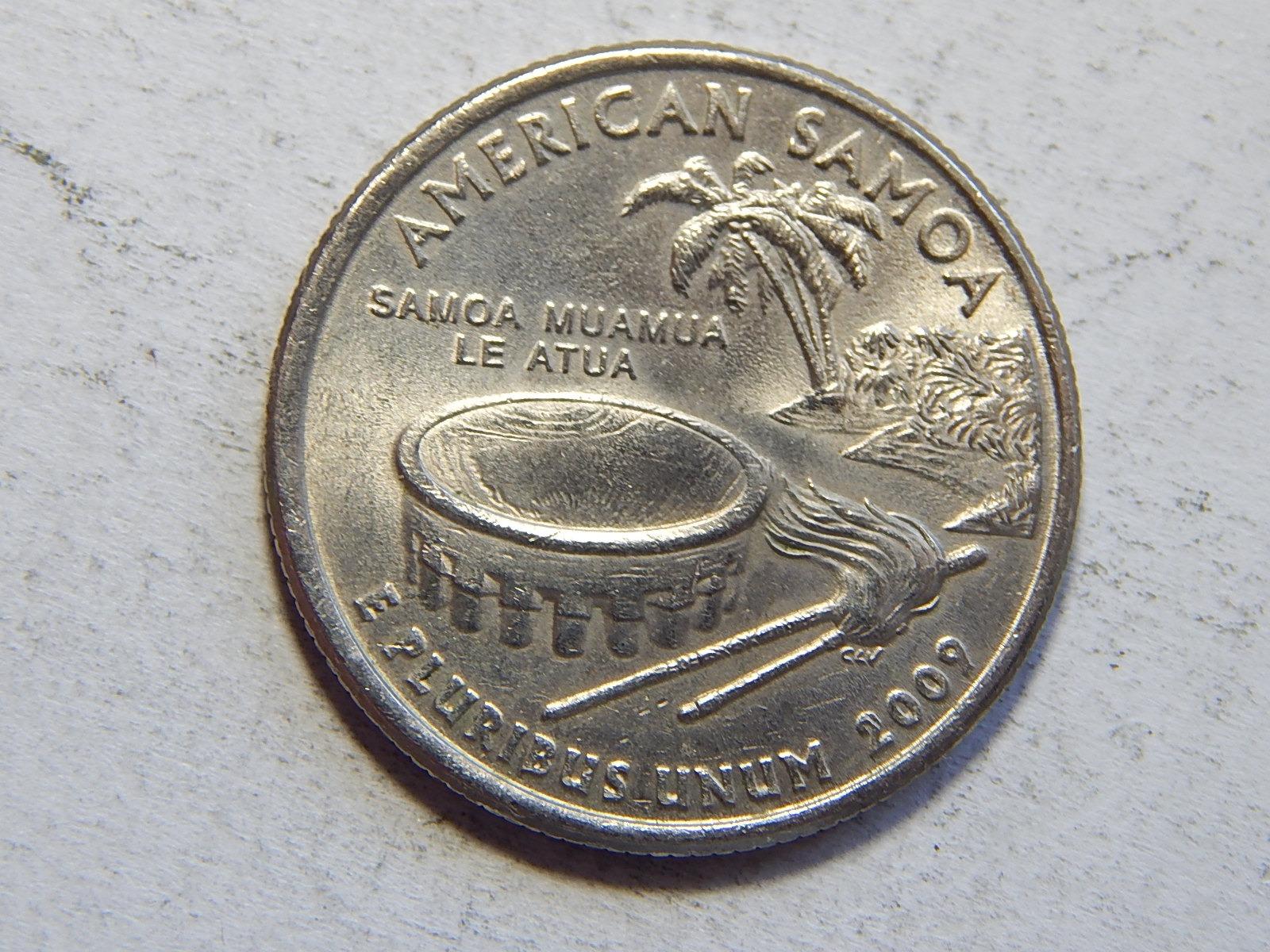 USA ¼ Dollar 2009 P American Samoa UNC č44485