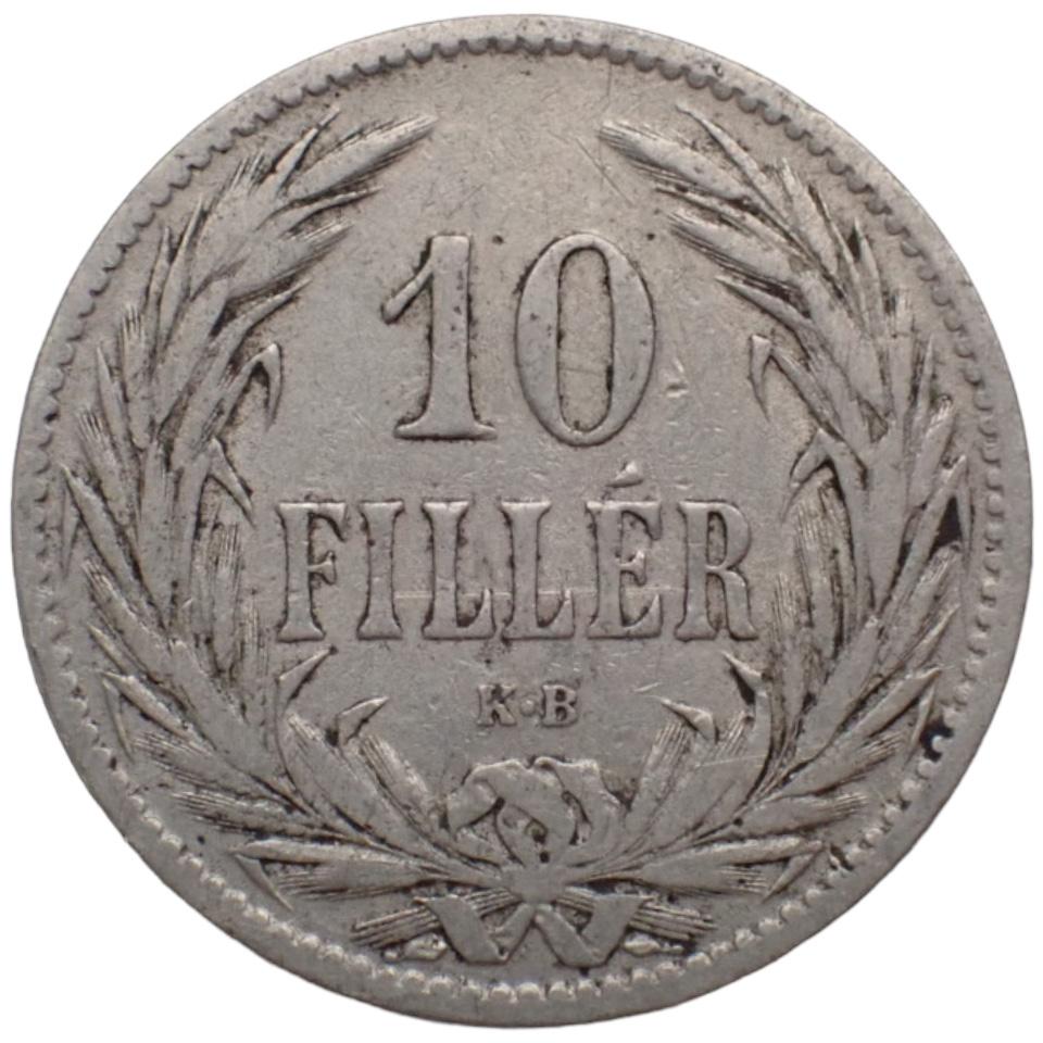10 Fillér 1894 K.B.