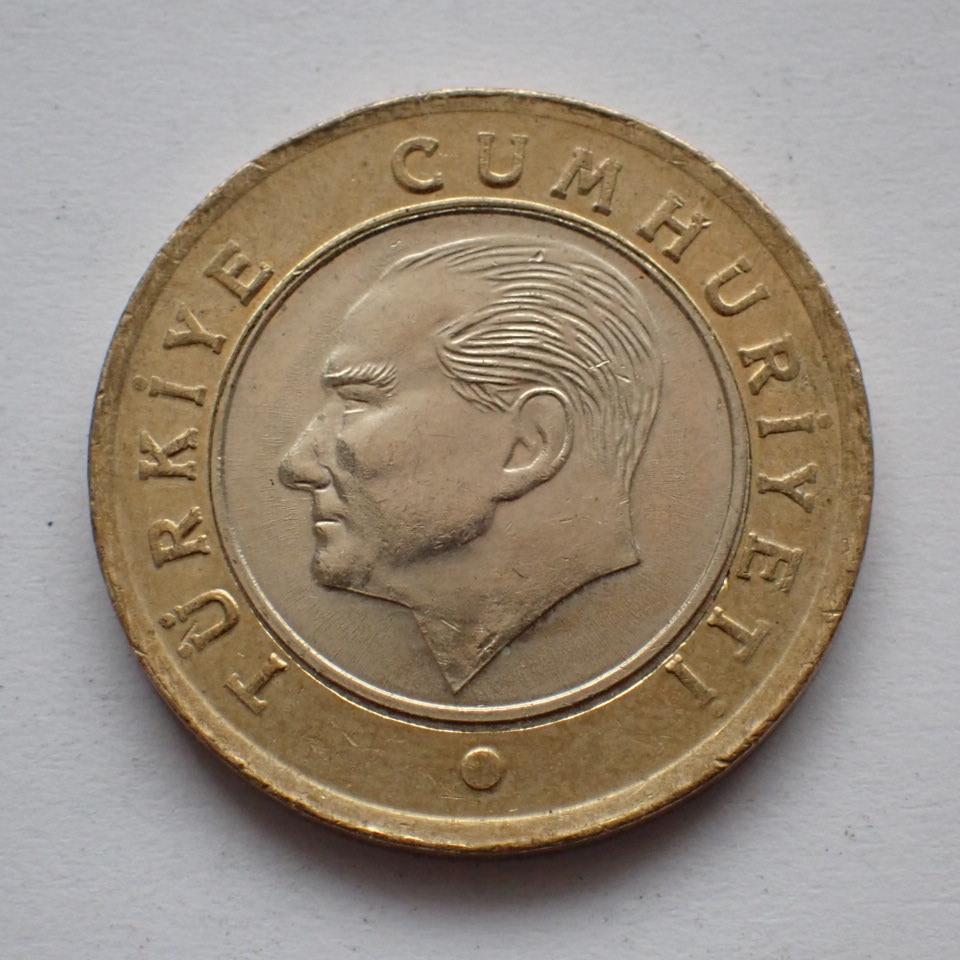 Turecko 1 Lira 2015 (28.11.D.5)