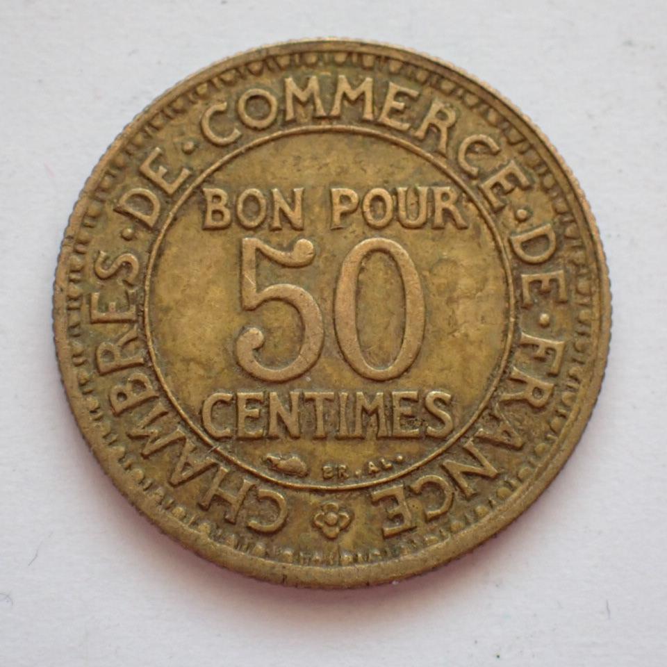 Francie - 50 centimes 1926 (371E7)