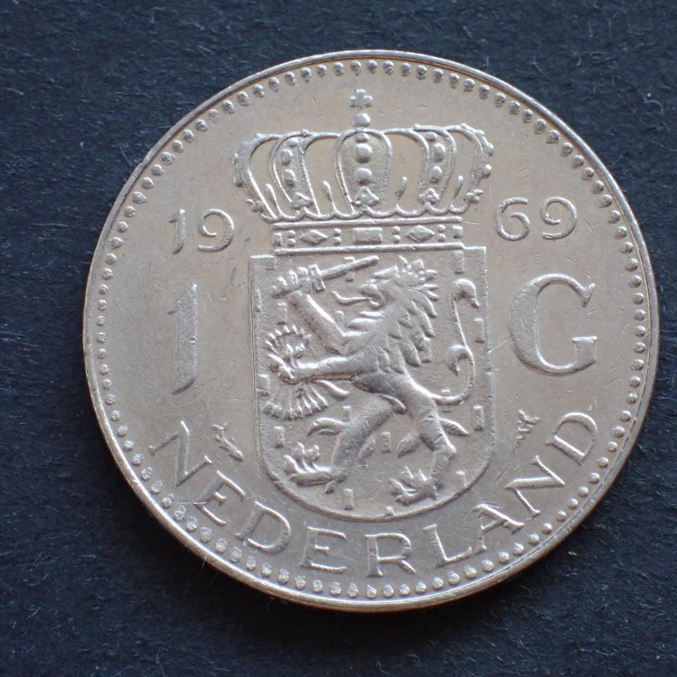 Nizozemí 1 Gulden 1969 (213c2)
