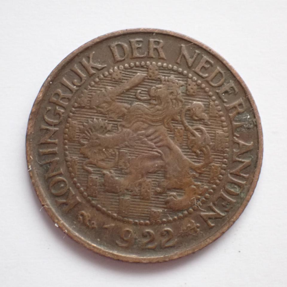 Nizozemsko 1 Cent 1922 /604a2