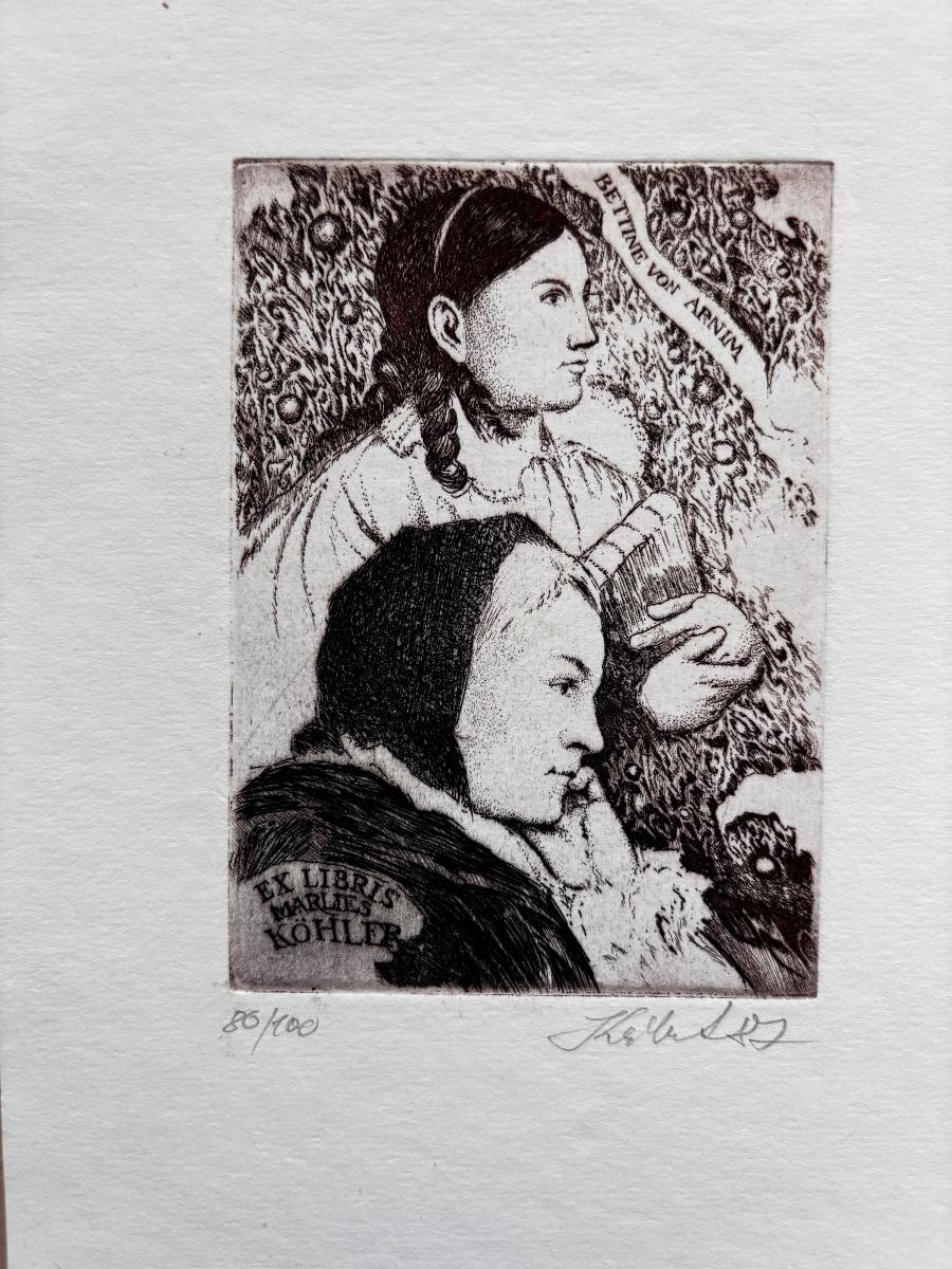 Josef Kabrt - ex libris Marlies Kohler