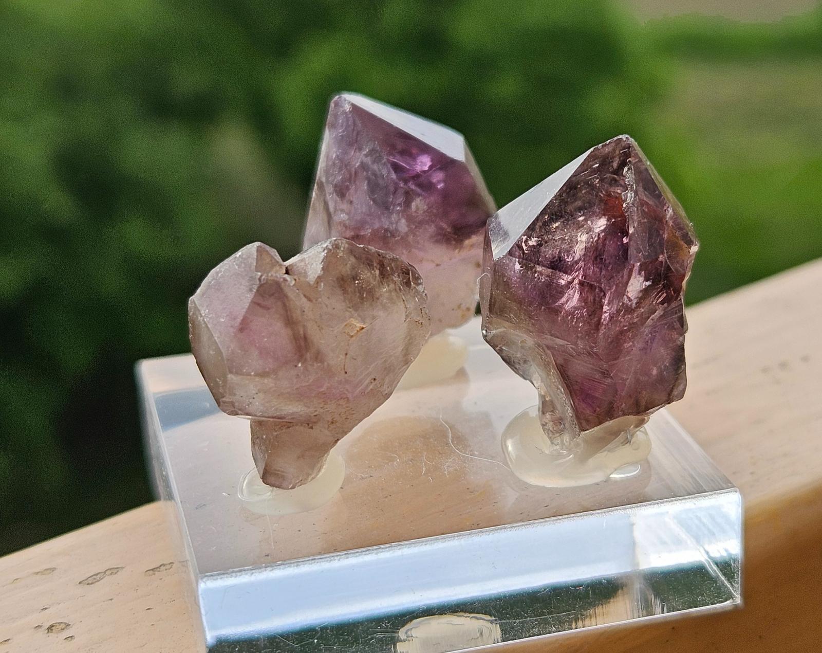 Žezlo Ametyst, záhněda, Zimbabwe