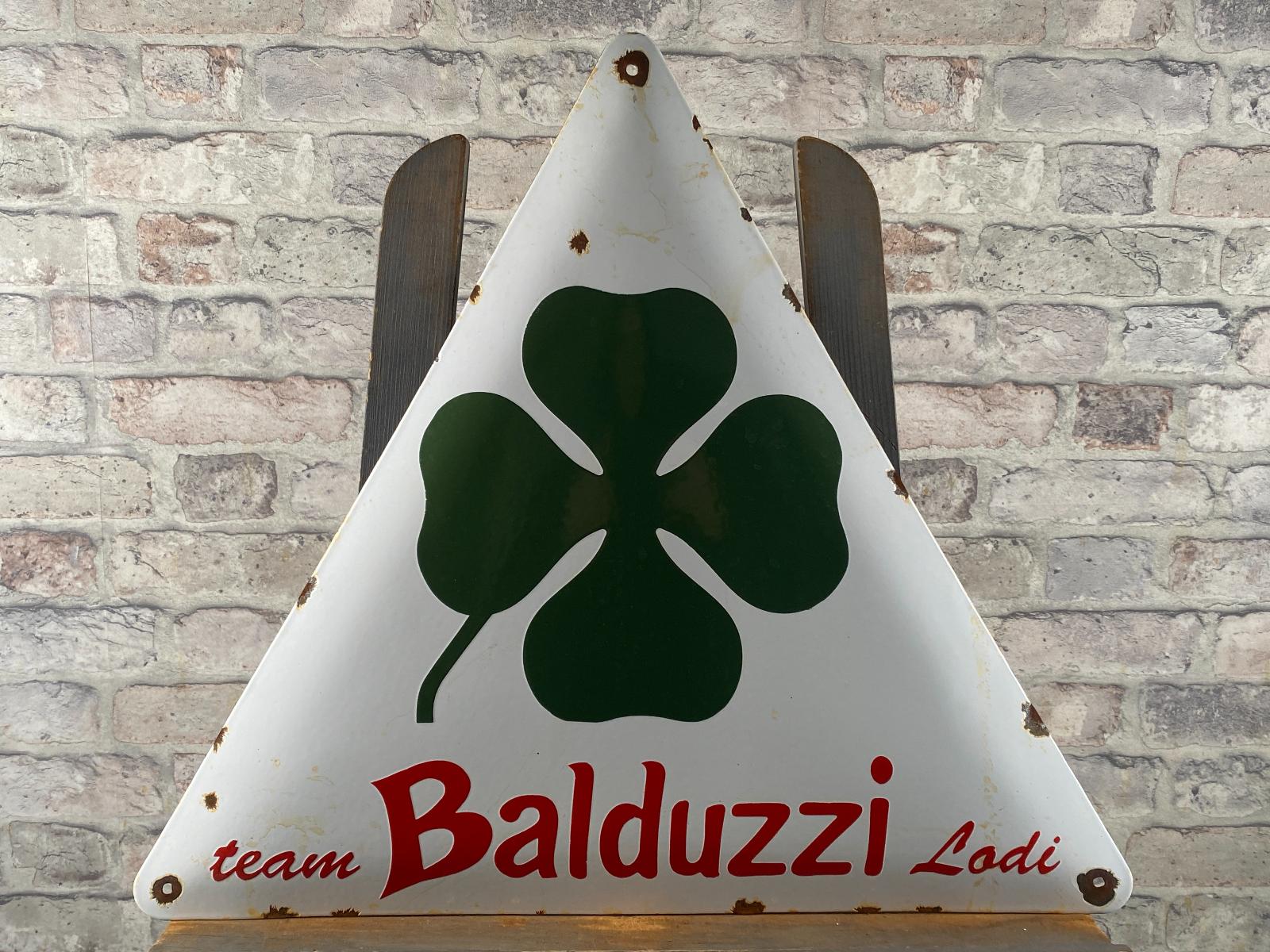 BALDUZZI, smaltovaná cedule + BONUS*