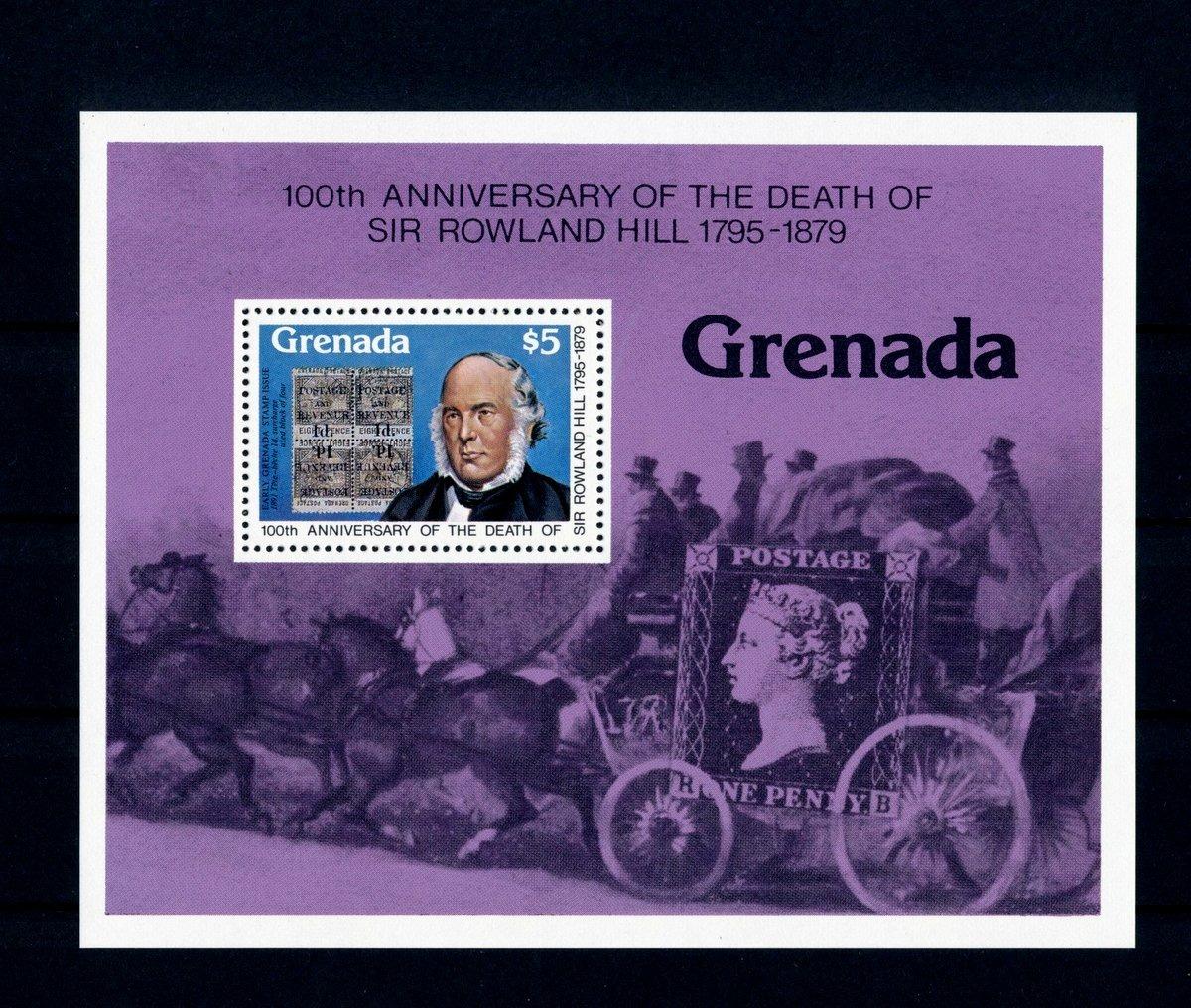 Grenada 1979 **/Mi. Block 83 , Rowland Hill , /22/