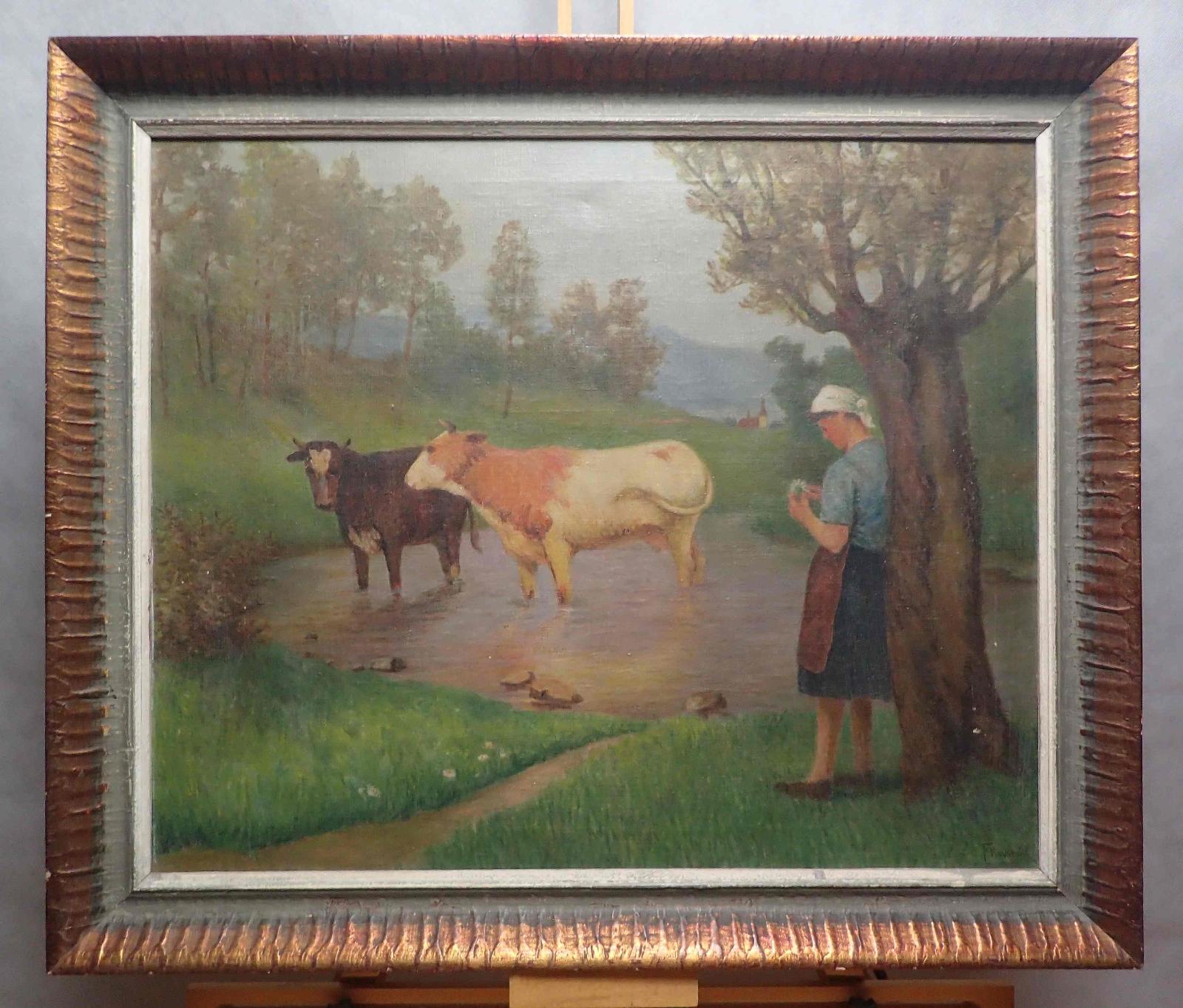 KRÁVY V ŘECE - FRANTIŠEK NOVOTNÍK
