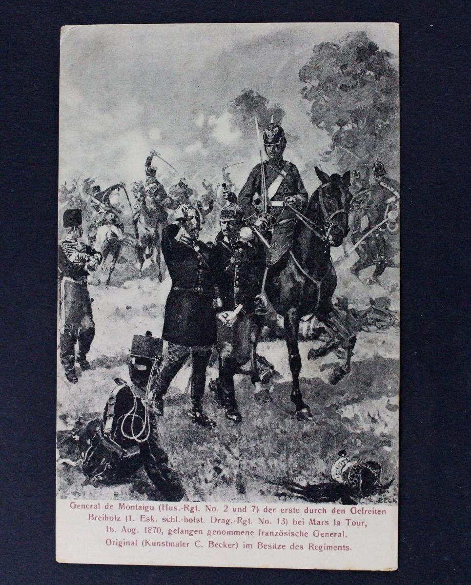 Stará pohlednice General de Montaigu SPICHERN 1915