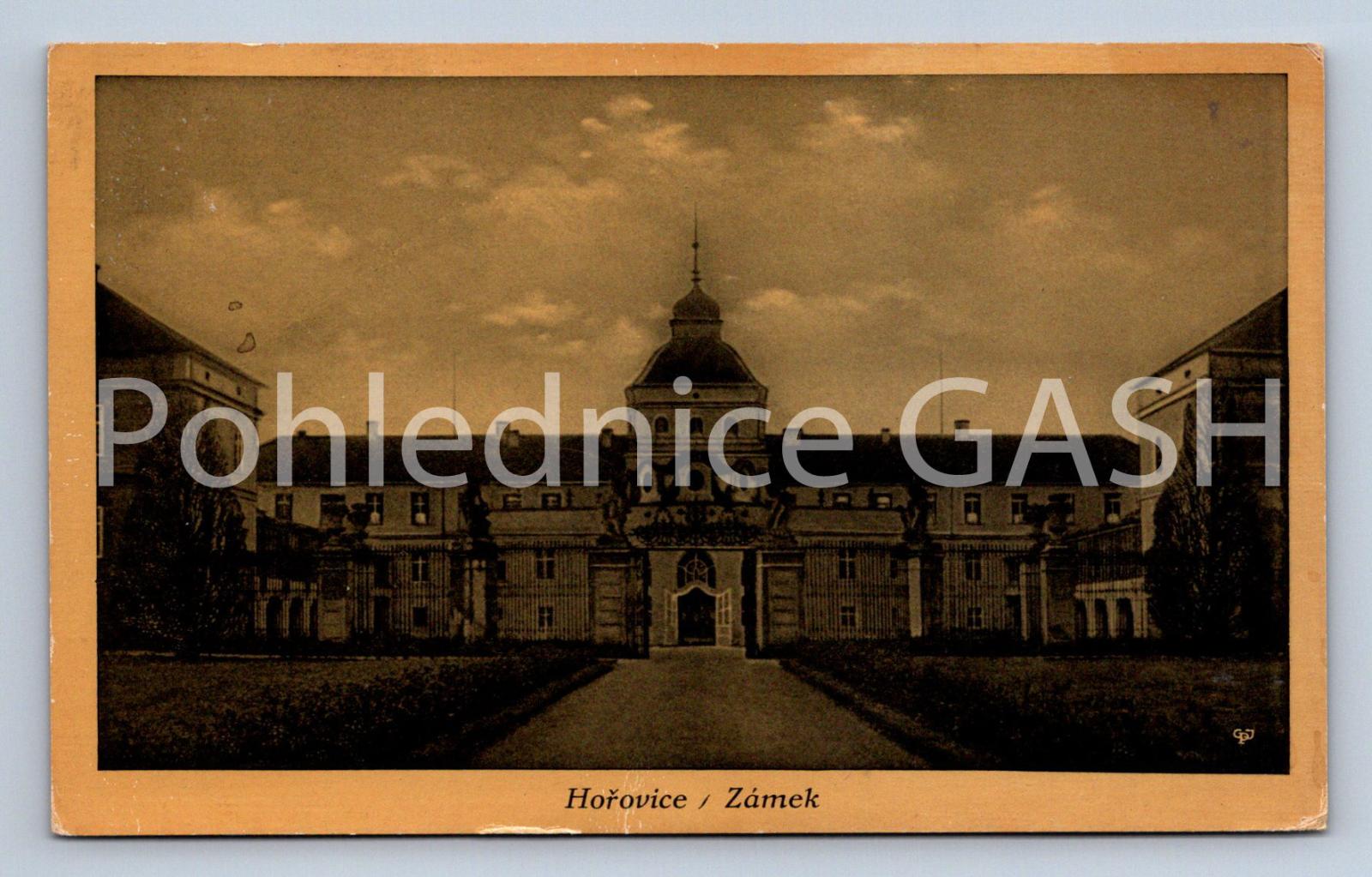 Pohlednice HOŘOVICE - ZÁMEK (ST5018)