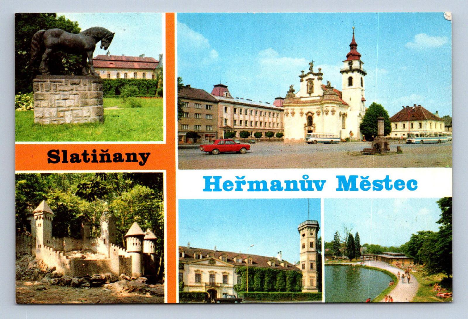 Pohlednice HEŘMANŮV MĚSTEC (X23749)