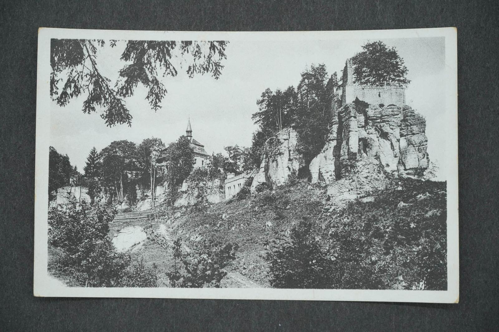 Pohlednice ČESKÝ RÁJ VALDŠTÝN (x14117)