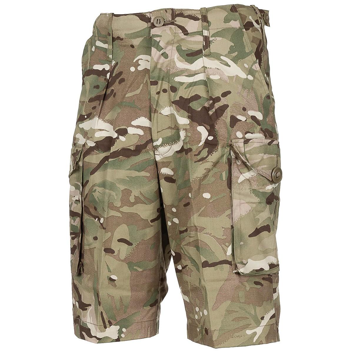 Britské vojenské bermudy kraťasy MTP multicam