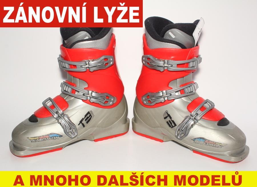 Dětské lyžáky Salomon T3 vel. EU38