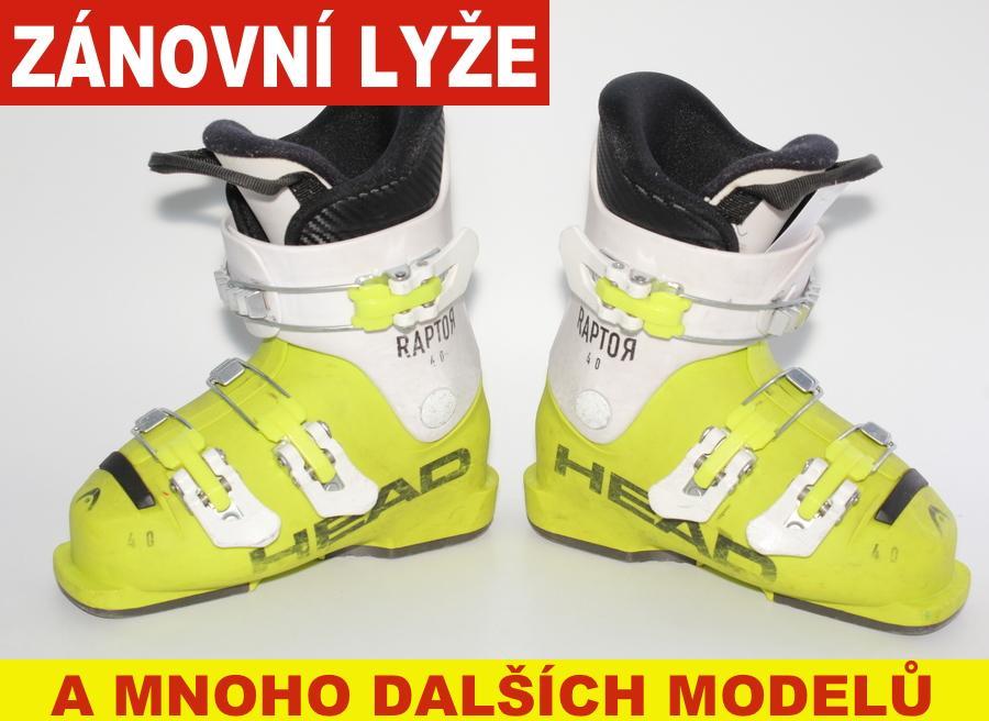 Dětské lyžáky Head Raptor 40 vel. EU23